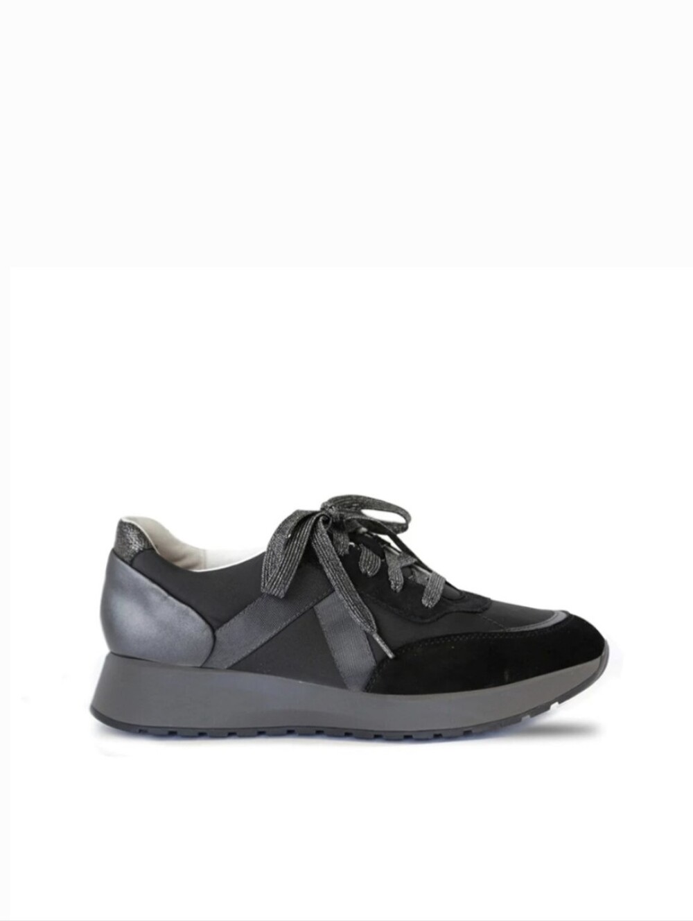 Gabor Piper Sneaker In Black Size 10.5